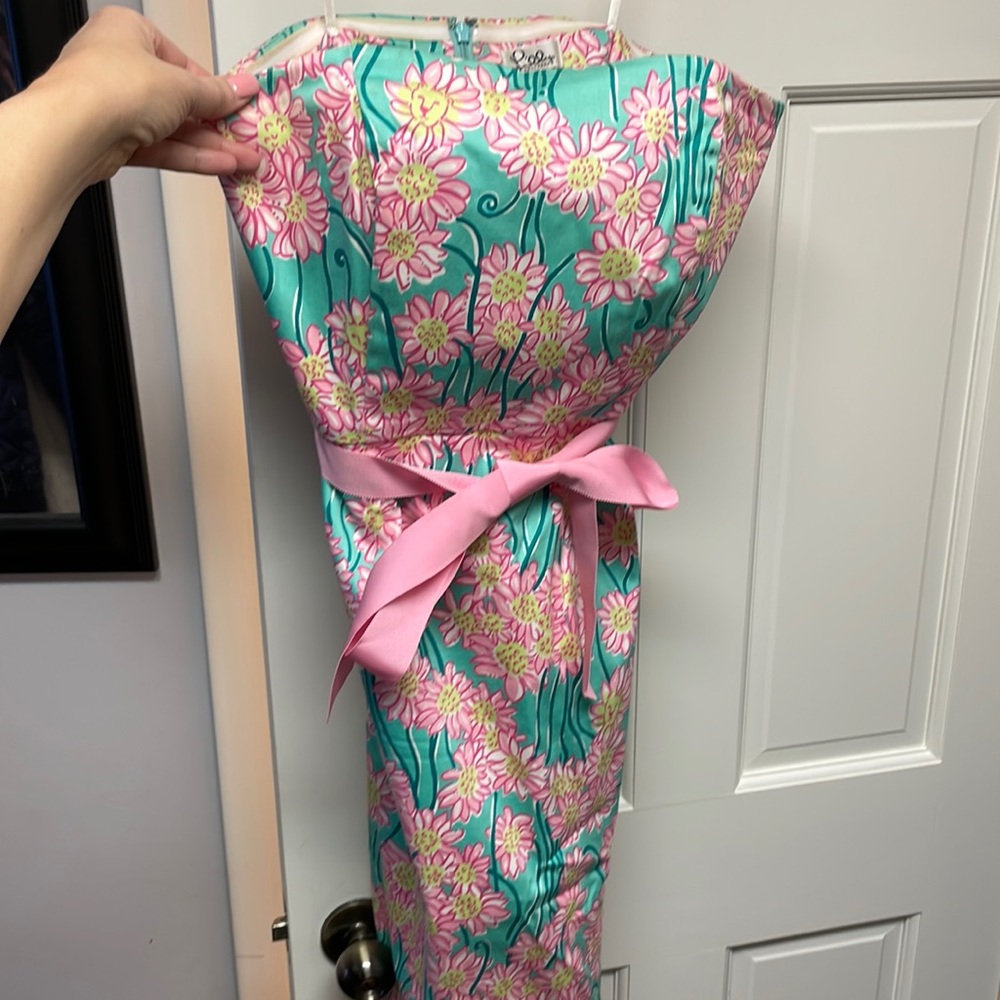 Lilly Pullitzer strapless dress